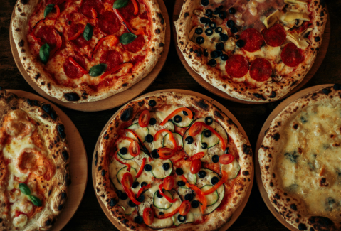 pizzas